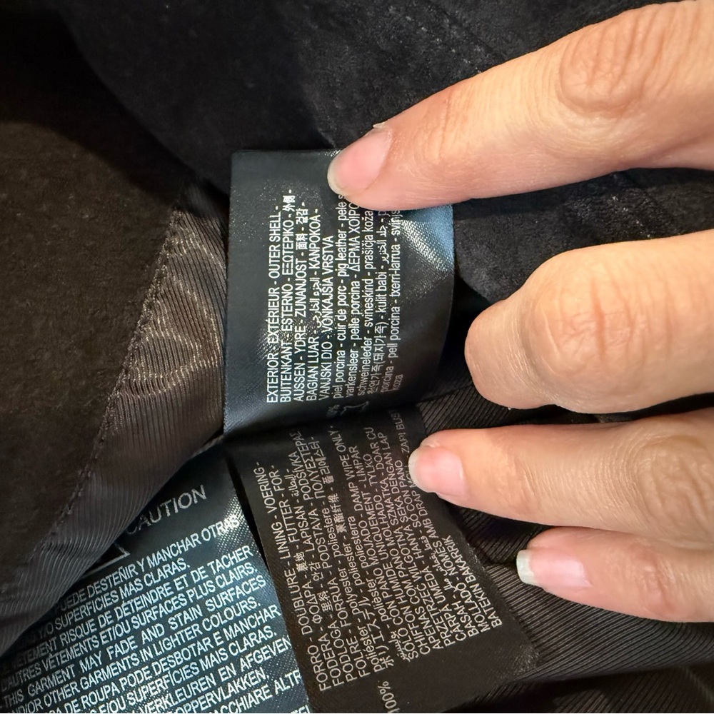 NWOT ZARA Suede Jacket S - Picture 3 of 4